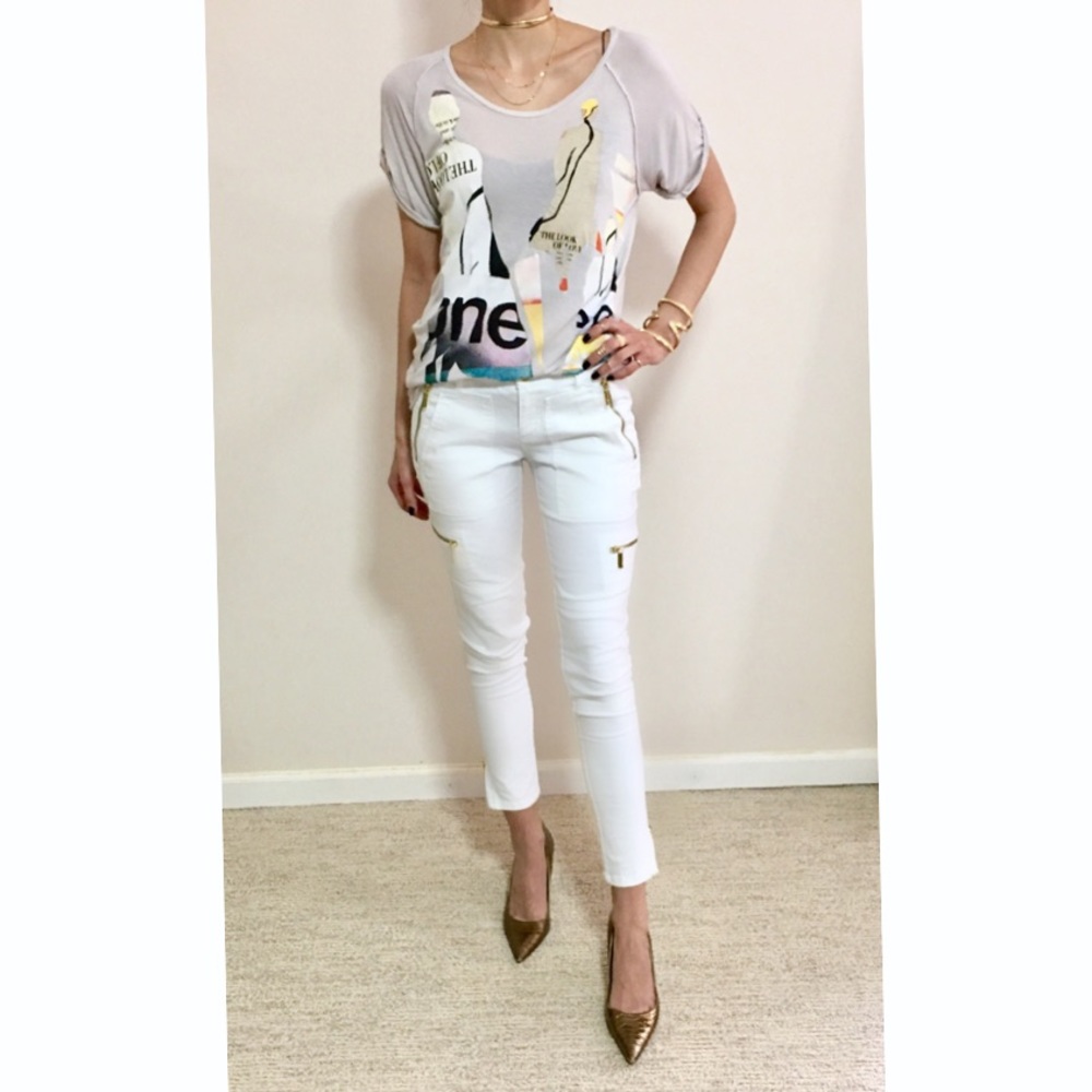 Michael Kors Cargo Crop Jeans